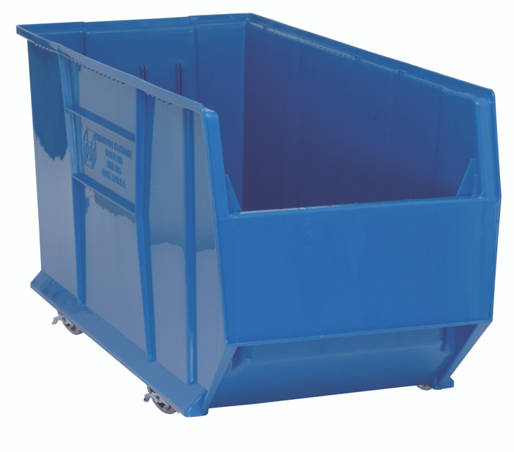 QUS994MOB Hulk 36"Container, mobile, 35-7/8"L x 16-1/2"W x 20-1/2"H, stackable, polypropylene, Made in USA