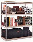 Rivet Rack Unit 60Wx24Dx84H with 4 levels with board