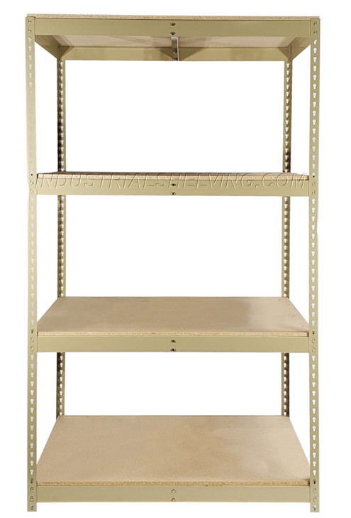 Rivet Rack Unit 48Wx36Dx84H with 4 levels with board