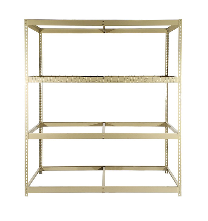 Rivet Rack Unit 60Wx36Dx84H with 4 levels No Board