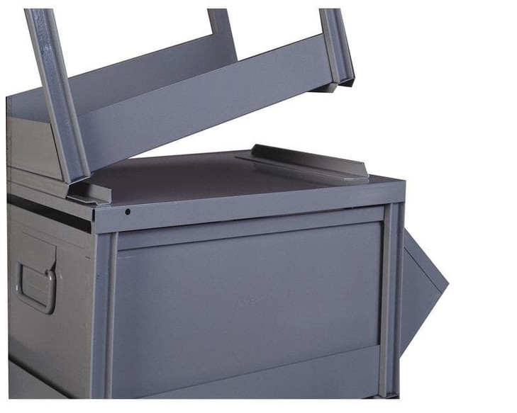 1-320BCU-5 Steel Stackrack Unit with Number 3 Stackbins