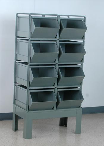 Stackrack Unit w/ #4 Stackbins