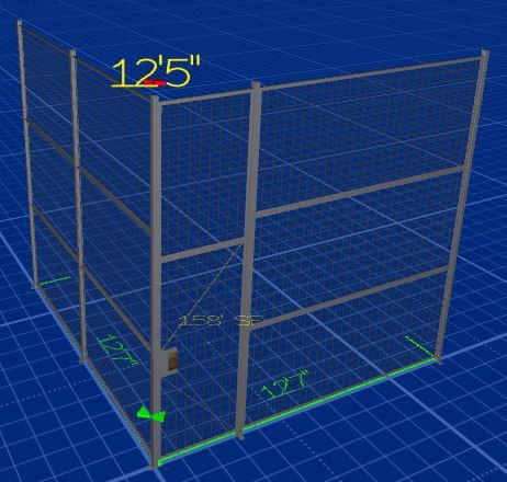 WireCrafters Woven Wire Partitions