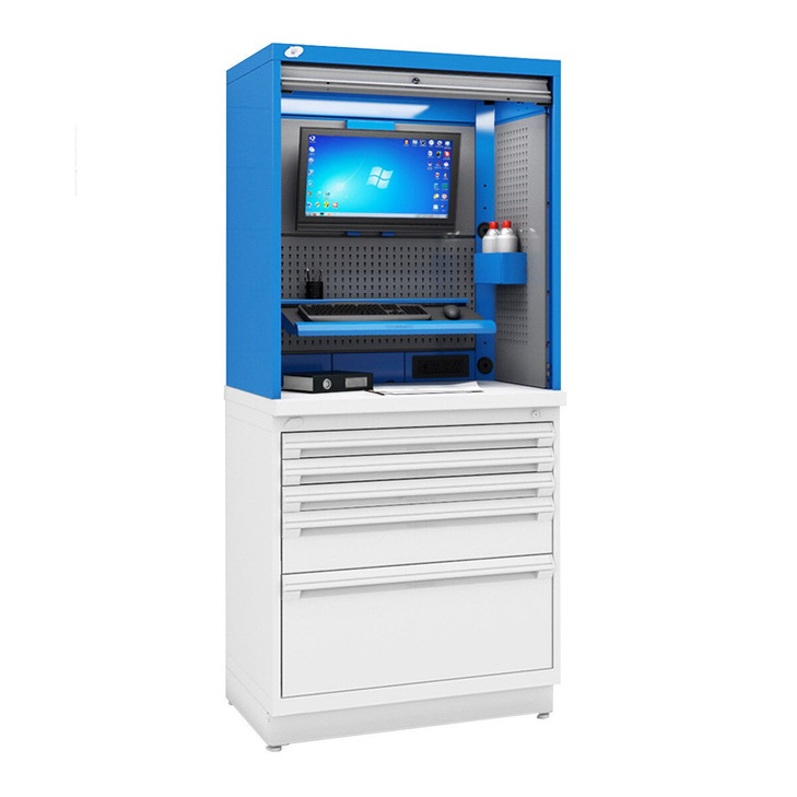 TZ-JEE40X2102P TekZone Hutch With Power Feed Panel