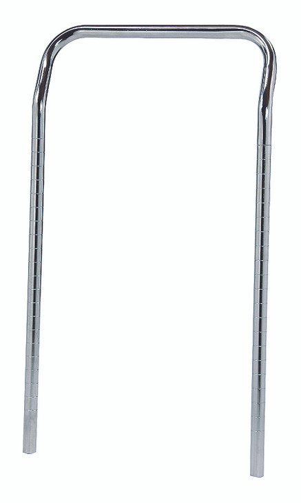 UH18 Chrome Wire Shelving U-Handle 18" Wide