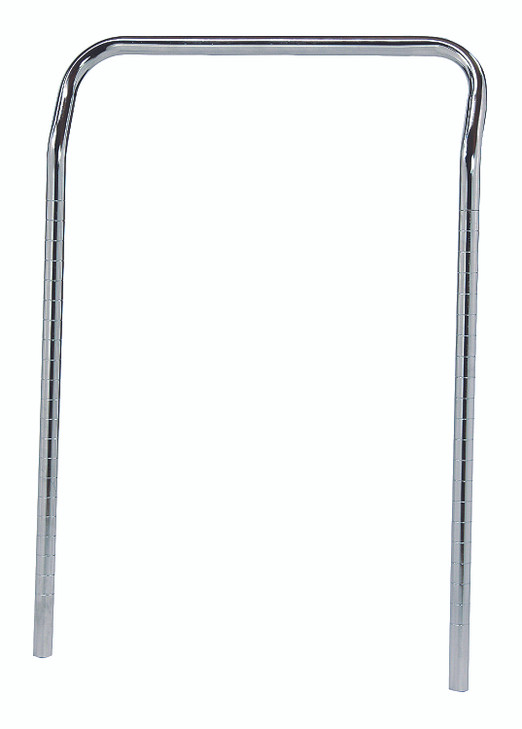 UH21 Chrome Wire Shelving U-Handle 21" Wide