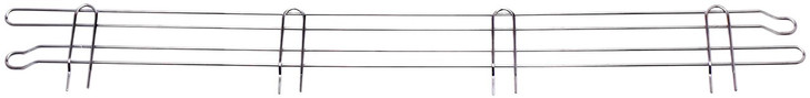 BL42 Chrome Wire Shelf Back Ledge 42"x4"
