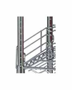 SL18 Chrome Wire Shelf Side Ledge 18"x4"