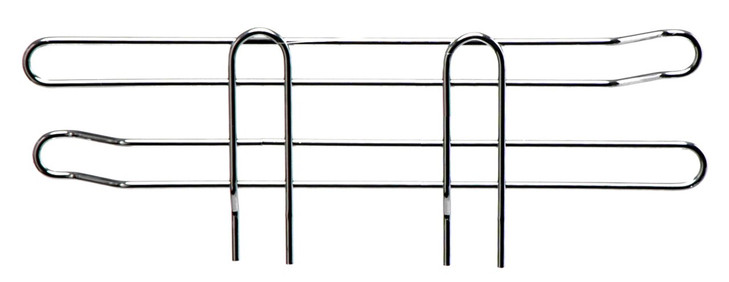 SL18 Chrome Wire Shelf Side Ledge 18"x4"