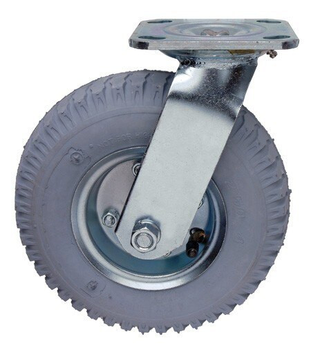 PT-NS Pneumatic Swivel Plate Caster 8"x2-1/2"
