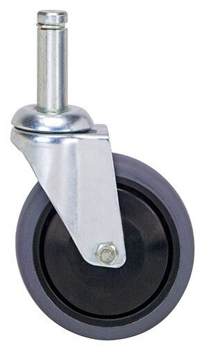 WR-00CO Conductive Swivel Stem Caster Set 5"x1-1/4"