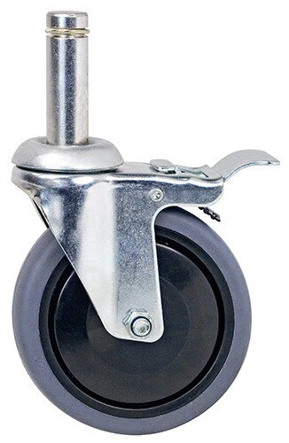 WR-00H Swivel Stem Caster Set 5"x1-1/4"