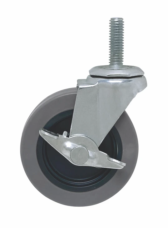 WR-3 Polyurethane Swivel Stem Caster Set 3"