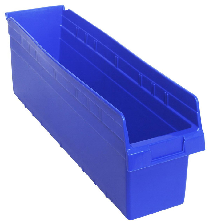 QSB806 Quantum 8" Store-More Shelf Bins 23-5/8" x 6-5/8" x 8"