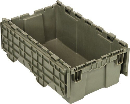 QDC2012-7 Quantum Attached Top Lid Container 8.75 Gallon