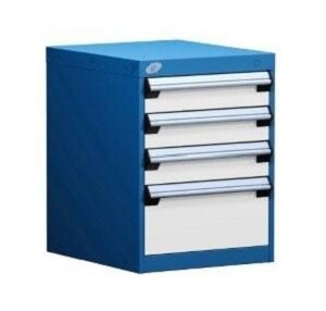 L3ABD-2410 L Series Cabinet 18"x21"x24"H with 4 Drawers
