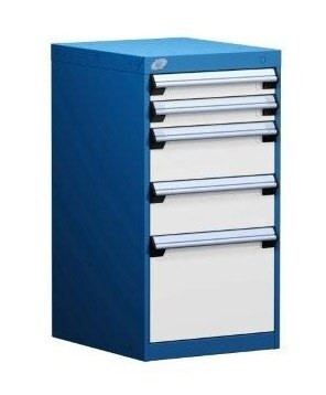 L3ABG-3415 L Series Cabinet 18"x27"x34"H with 5 Drawer