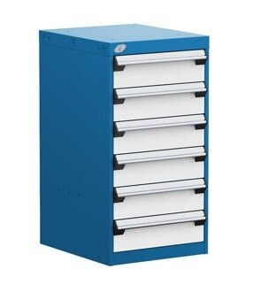 L3ABD-3405 L Series Cabinet 18"x21"x34"H with 6 Drawer