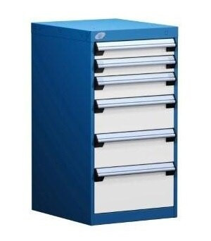 L3ABD-4047 L Series Cabinet 18"x21"x40"H with 5 Drawer