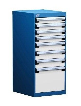 L3ABD-4012 L Series Cabinet 18"x21"x40"H with 8 Drawer