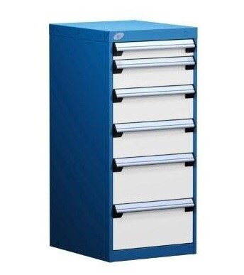 L3ABG-4025 L Series Cabinet 18"x27"x40"H with 6 Drawers