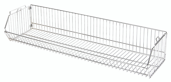 203612BC Stacking Wire Basket 20"D x 36"W x 12"High