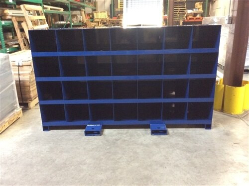 Horizontal Bin Unit 87"Wide