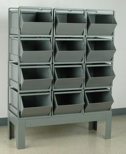 1-512BCU-3 Stackrack Unit with 12, Number 5 Stackbins