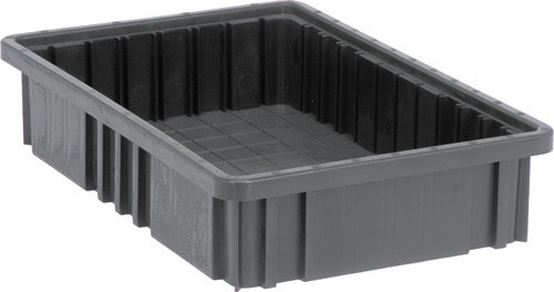 DG92035COCS Conductive Dividable Grid Container 16-1/2" x 10-7/8" x 3-1/2" - Carton of 12 Bins