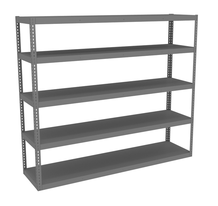 RXHS-963696 Heavy Duty Boltless Die Rack Shelving 96"W x 36"D x 96"H with 5 Shelves