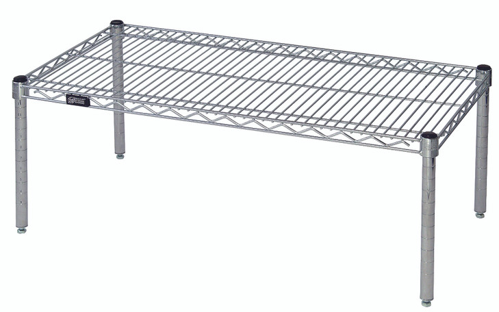 183614PC Platform Rack, 36"W x 18"D x 14"H, 600 - 800 lb. capacity, crome plated finish