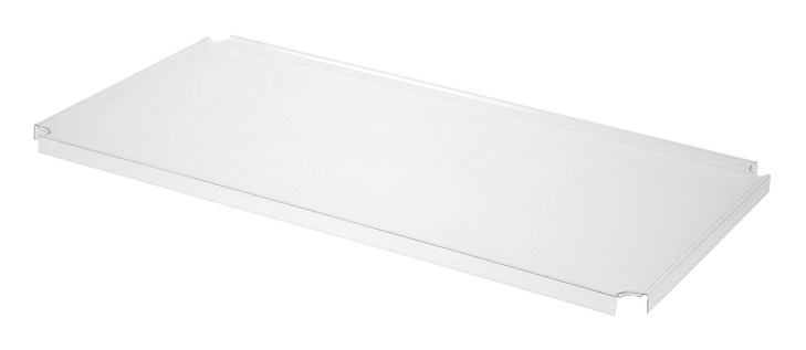 1848COV Shelf Cover, solid, 48"W x 18"D, whitstands -20° to 170°F, crystal clear, Made in USA, NSF approved