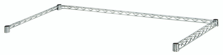1860FS Wire Frame, 3-sided, 60"W x 18"D, 304 stainless steel, NSF
