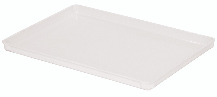 2026TRWT Tray, 20"W x 26"L x 1-1/2"H, white, NSF, made in the USA