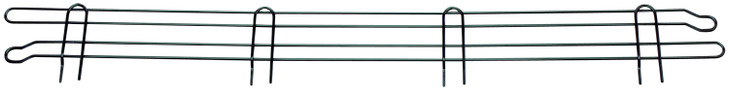 BL36BK Chrome Wire Shelf Back Ledge 36"x4"