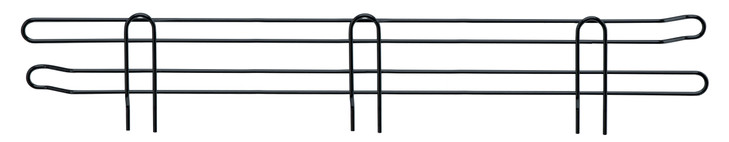 BL42BK Chrome Wire Shelf Back Ledge 42"x4"