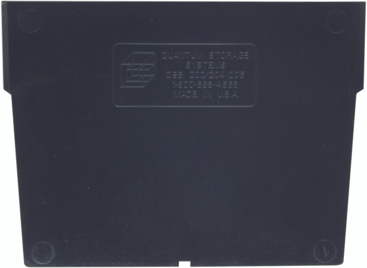 DSB204 Bin Divider, for use with QSB204, black, Made in USA, pack of 50