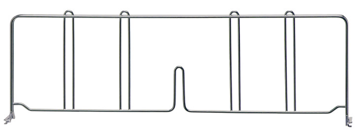 DIV21S Wire Shelf Divider, 21"D x 8"H, 304 stainless steel