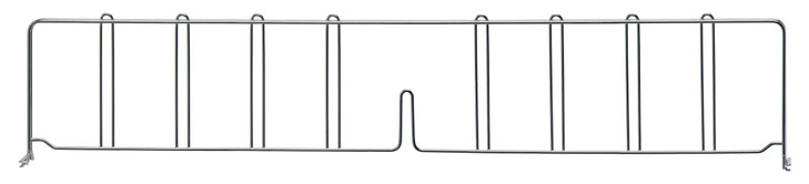 DIV36S Wire Shelf Divider, 36"D x 8"H, 304 stainless steel