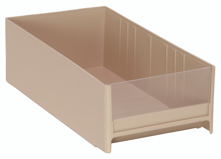 IDR204IV Interlocking Cabinet Drawer, 11"L x 5-5/8"W x 3-5/16"H, high impact polysterine, ivory, Made in USA