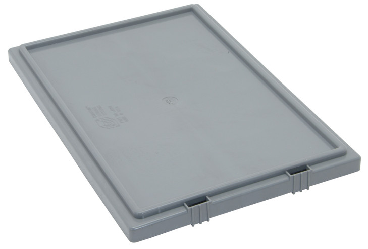 LID201GY Tote Box Lid, for use with SNT200, gray, Made in USA