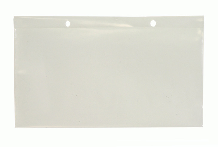 LBL5X8 Label Holder, clear, 8"W x 2"H, for use with DG91025, DG91035, DG92035 and DG93030, pack of 6