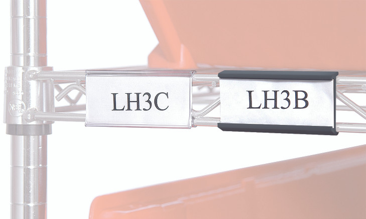 LH3C Label Holder, 3", clear
