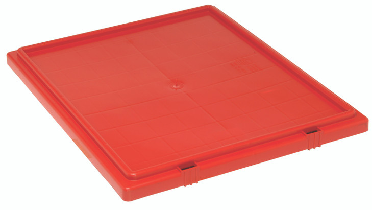 LID231RD Tote Box Lid, for use with SNT225 and SNT230, red, Made in USA