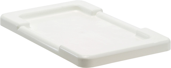 LID2417WT Lid, fits TUB2417-8 and TUB2417-12, white polypropylene, Made in USA