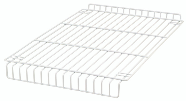 PS-WS2414WT Partition Store, flat shelf, white finish