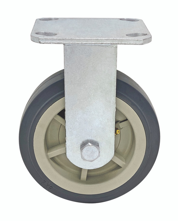 PT-PR6 Rigid Polyurethane Caster, 6" x 2", each