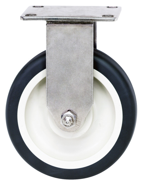 PT-PR-S Rigid Polyurethane Caster, 5" x 1-1/4", each
