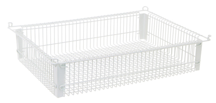 PS-WB22145 Partition Store, 14"W x 22"D x 5"H wire basket