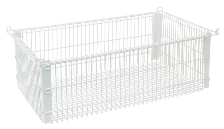 PS-WB22148 Partition Store, 14"W x 22"D x 8"H wire basket